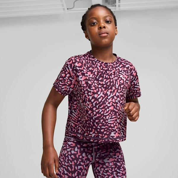 PUMA Kids' Trein T-shirt: Jouw Favoriete Korte Avontuur! Lekker Zitten, Snel Spelen!